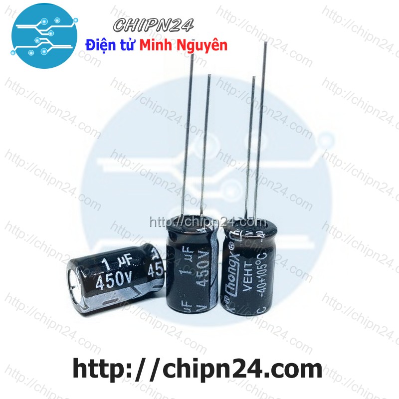 Tụ hóa 1uf 450v