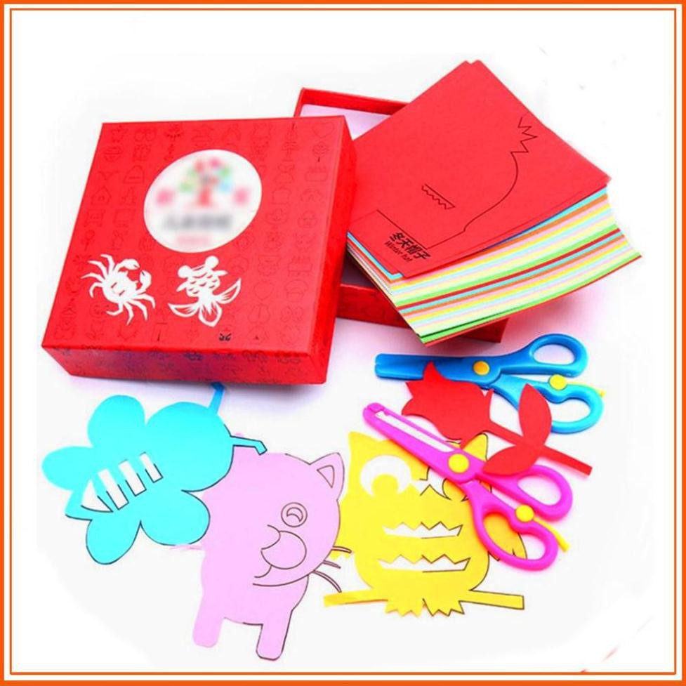 Bộ cắt giấy an tàn cho bé
