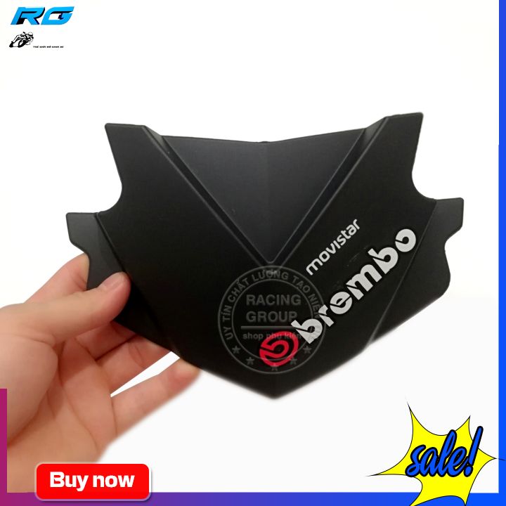 Mão đầu chắn gió xe máy cho Exciter 150  (màu đỏ)