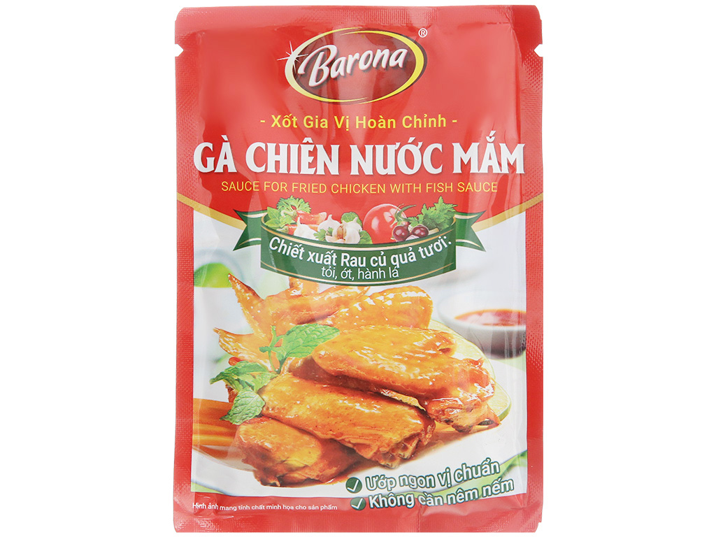 Xốt gia vị hoàn chỉnh Barona các vị