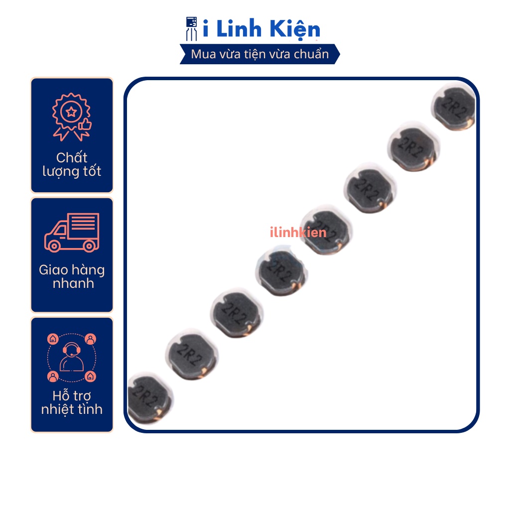 Cuộn cảm dán 2.2uH-470uH CD43 4.5x4x3.2mm
