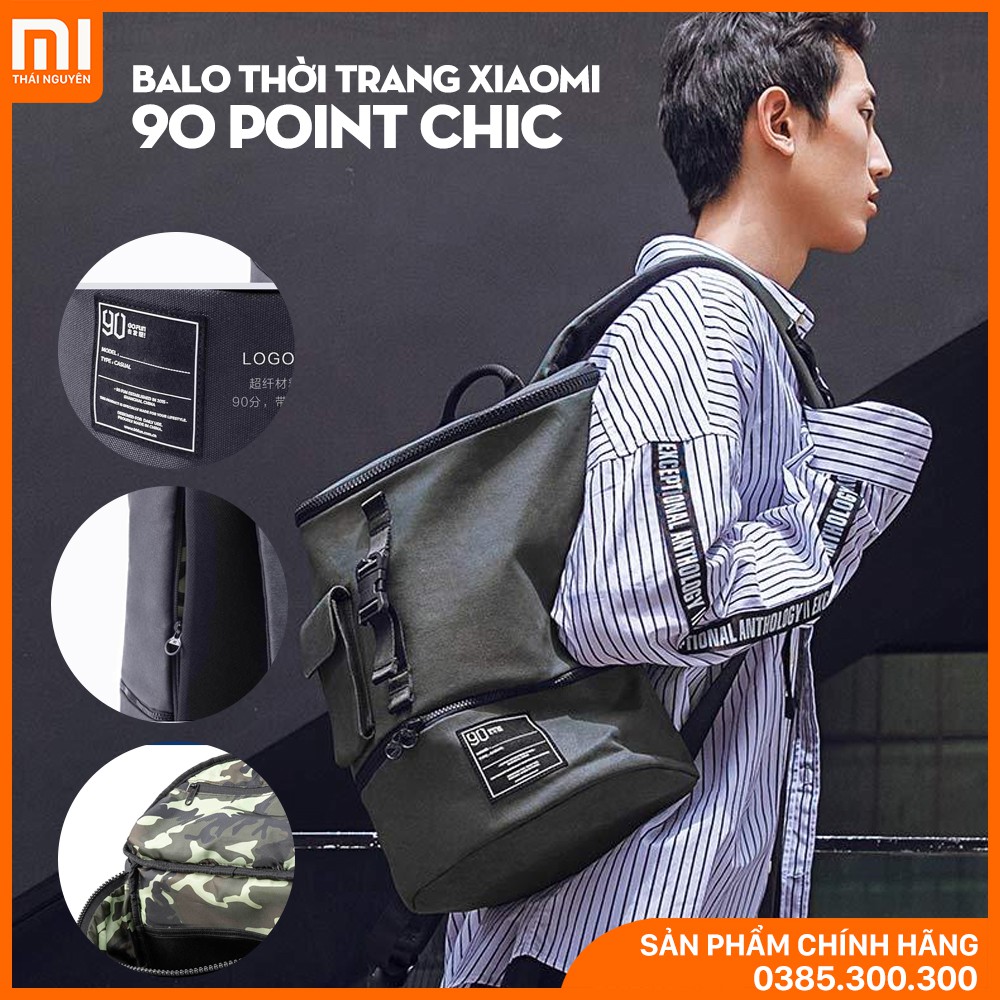 Balo Xiaomi thời trang 90 Point Chic