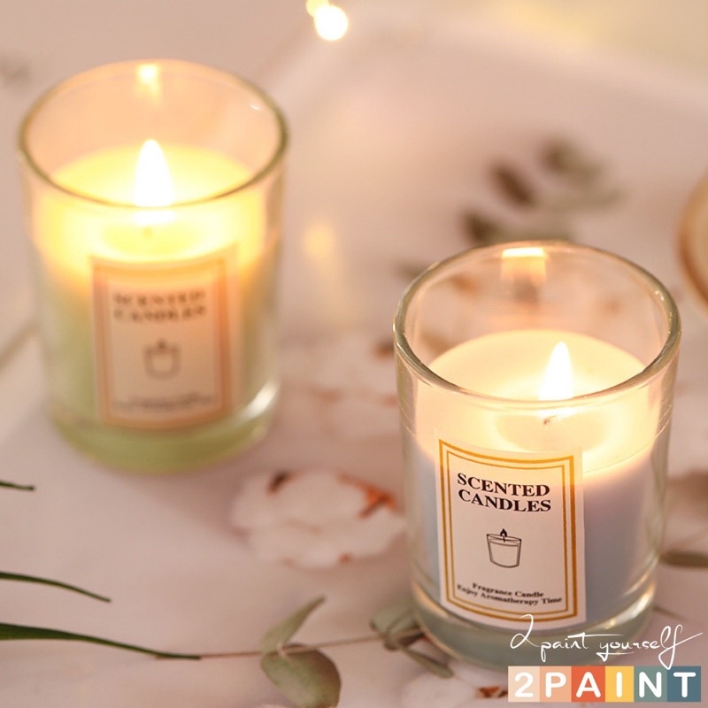 Cốc Nến Thơm Ly Thủy Tinh Scented Candles - Nến Thơm Handmade
