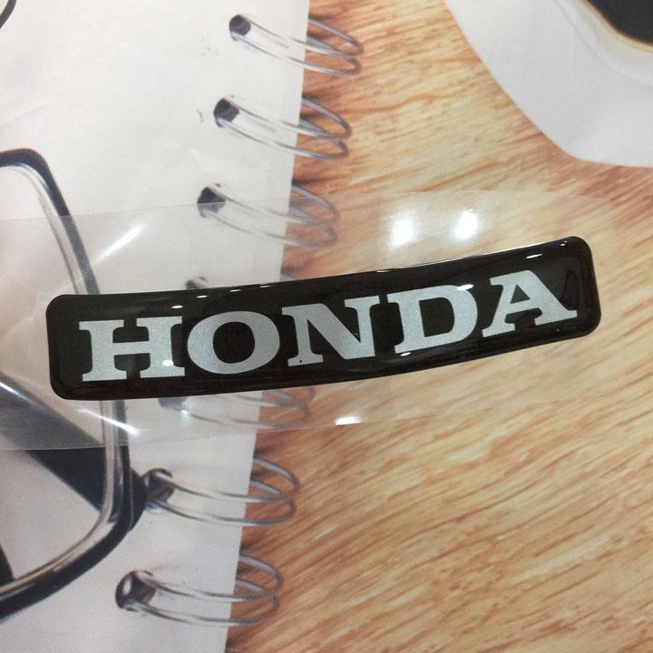 Tem nổi chữ Honda dán các đời xe WAVE - G436
