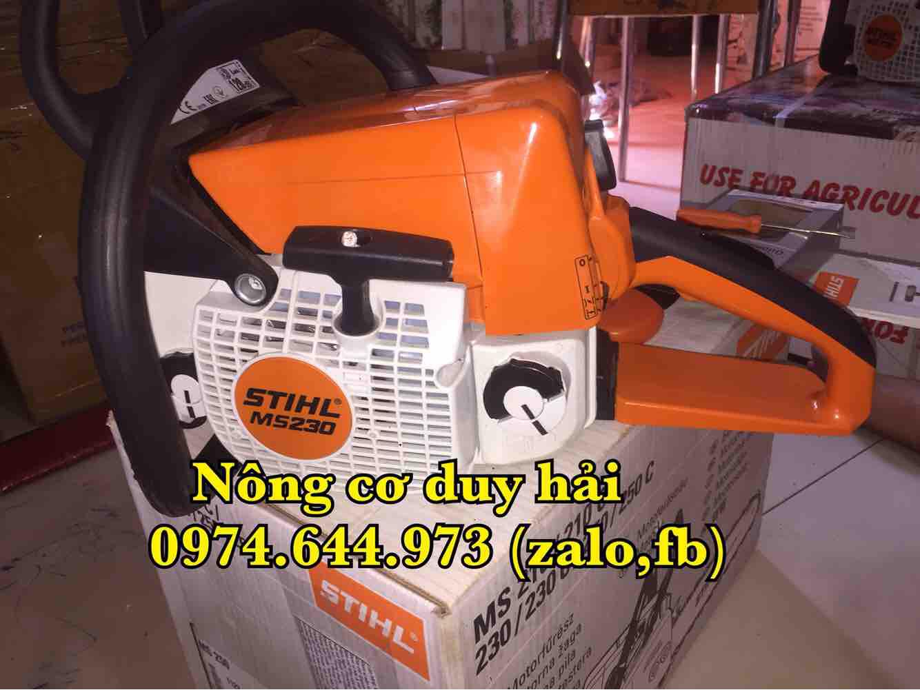 Máy cưa xích chạy xăng Stihl MS 230