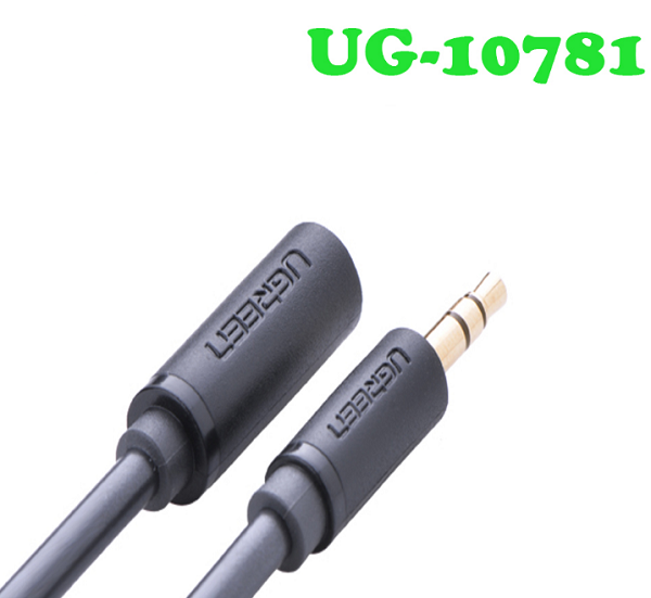 Cáp Audio 3.5mm nối dài 0.5m cao cấp UGREEN 10781