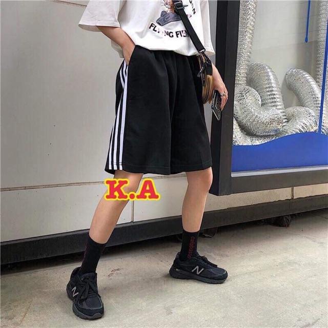 Quần đùi nữ ba sọc kan0819