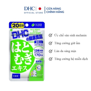 Viên uống Sáng da DHC Nhật Bản Adlay Extract 20 Ngày 20v và 60 Ngày 60v thumbnail