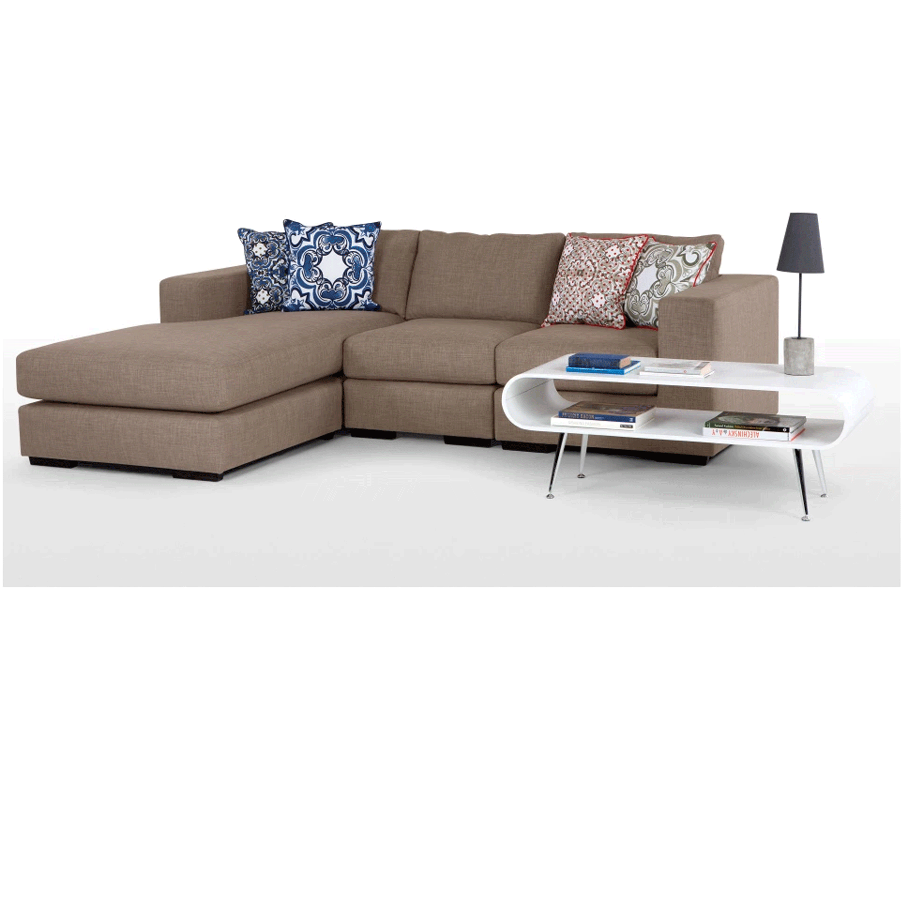 Sofa góc Klosso KGG002-CF ( Nâu nhạt)