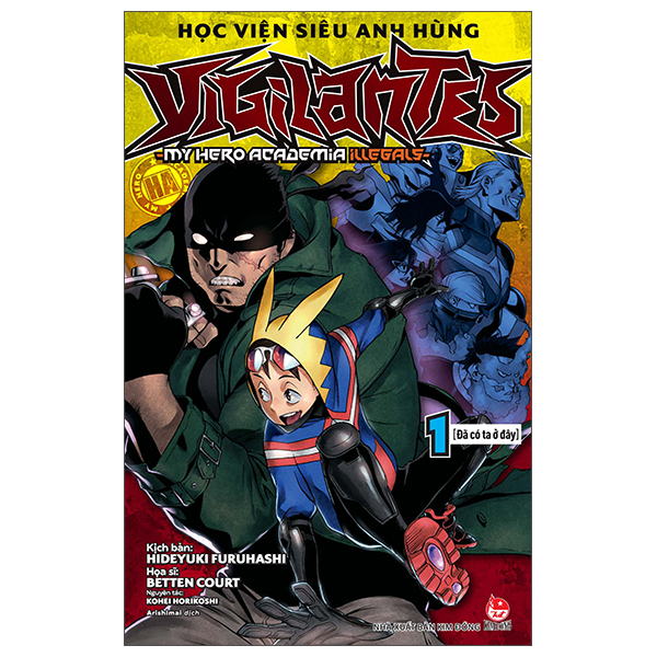 HVSAH Vigilantes 1 k seal kèm bookmark