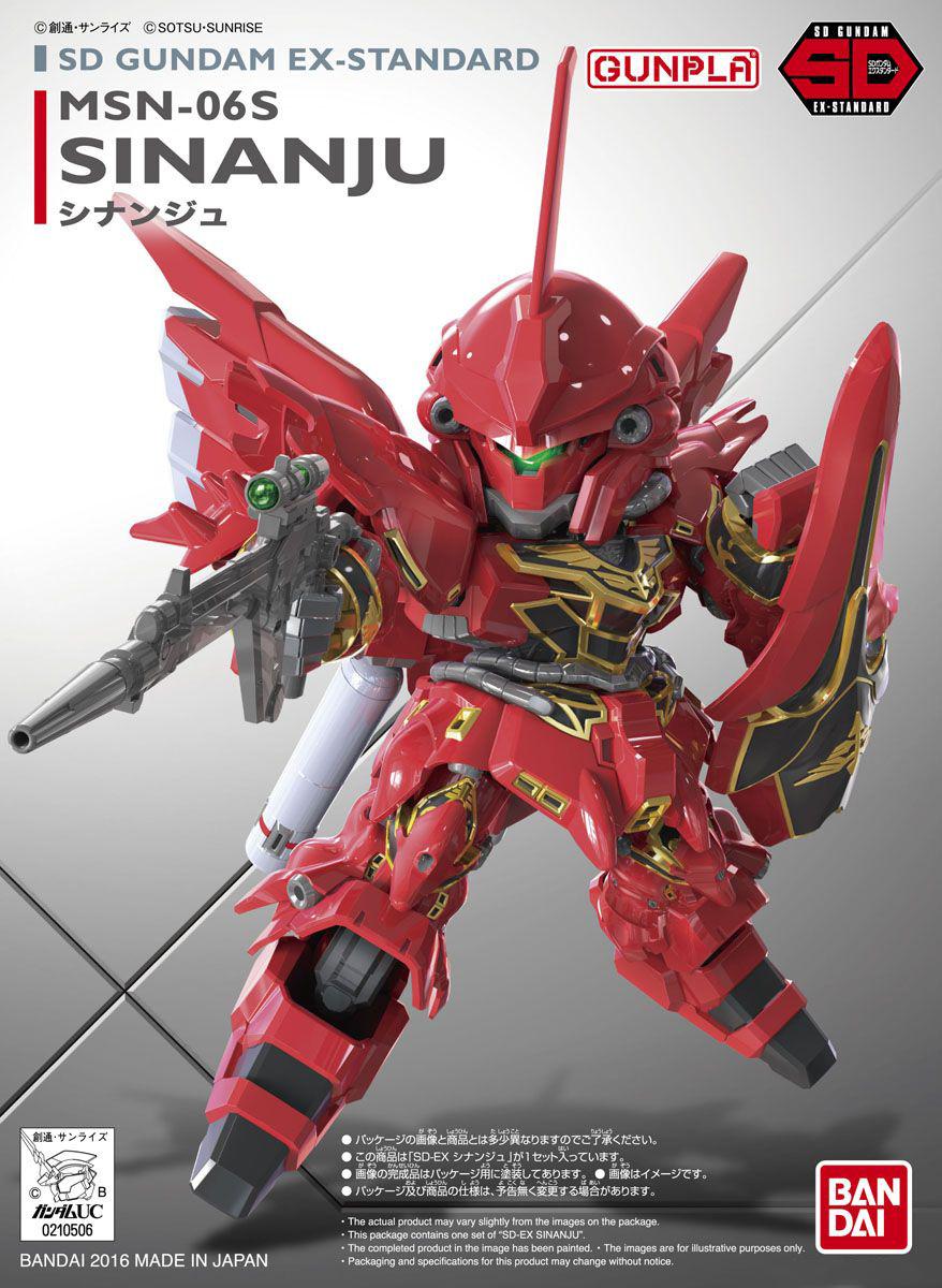 Mô hình lắp ráp Bandai SD EX-Standard Sinanju