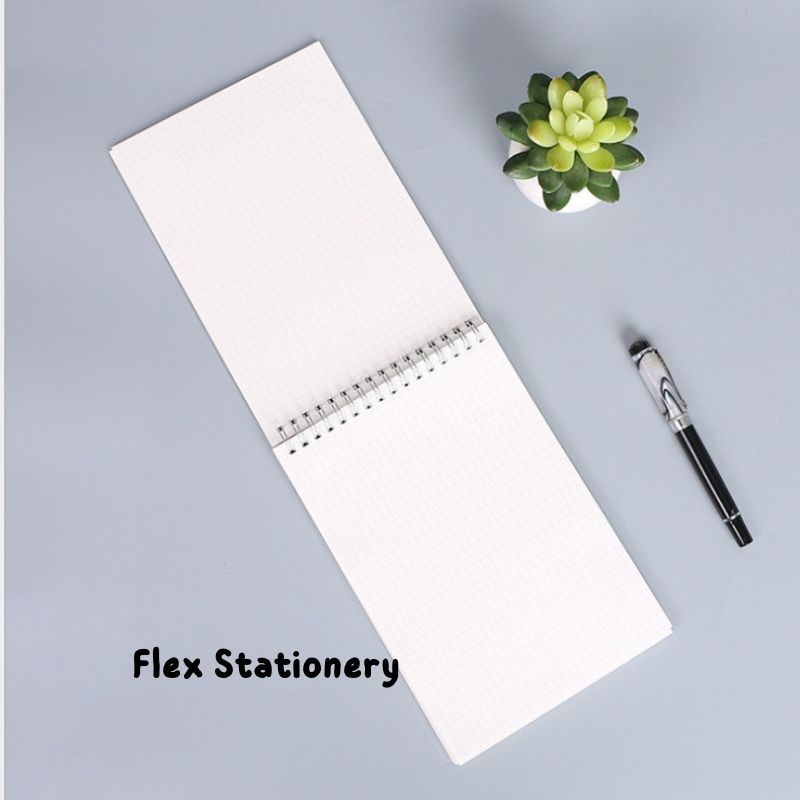 HÀNG XỊN| SỔ GHI CHÉP LÒ XO LẬT NGƯỢC, NOTEBOOK B5, A5 BÌA NHÁM MỜ CỨNG CÁP, CHẤM BI, Ô VUÔNG, KẺ NGANG