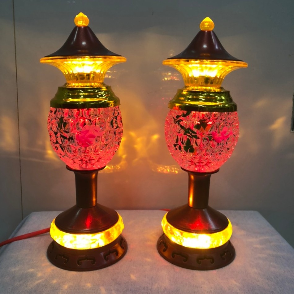 Bộ 5 bóng đèn led quả nhót (đèn trái ớt) dùng thắp ban thờ - MixASale