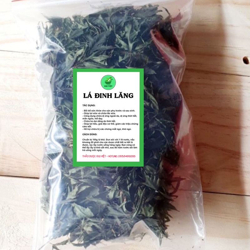 Lá Đinh Lăng khô - Cực thơm ngon