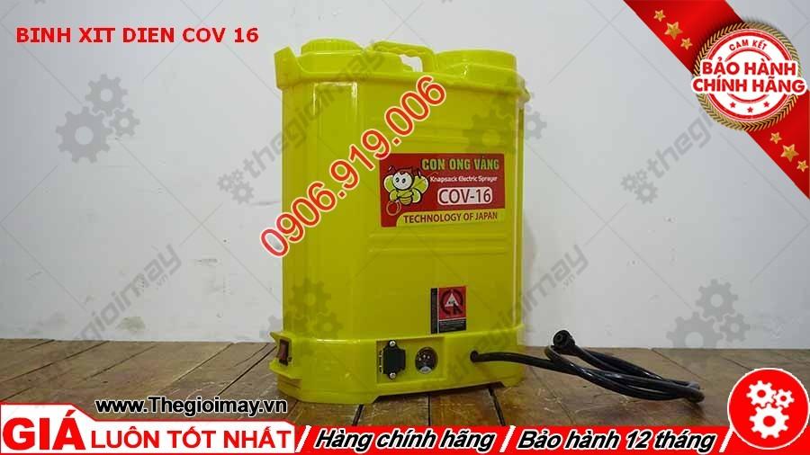 [HCM]Bình xịt điện con ong vàng COV 16D