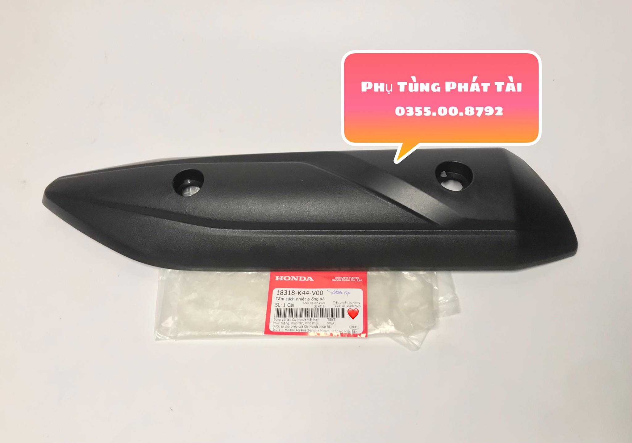 Vĩ pô - ốp pô vision 2014 - 2020 chính hãng honda