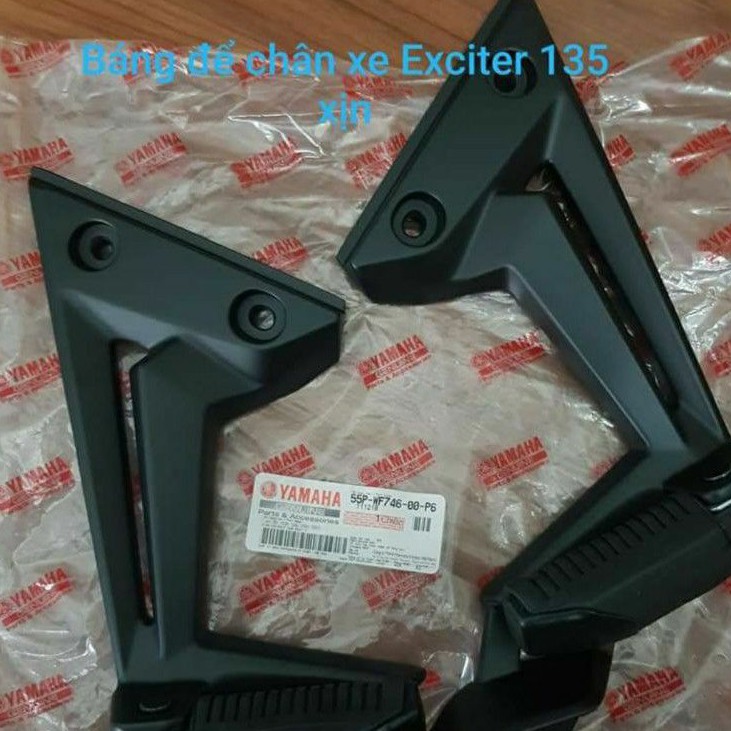 cặp đùi gác chân sau xe Exciter 135 đời 2011-2014 zin