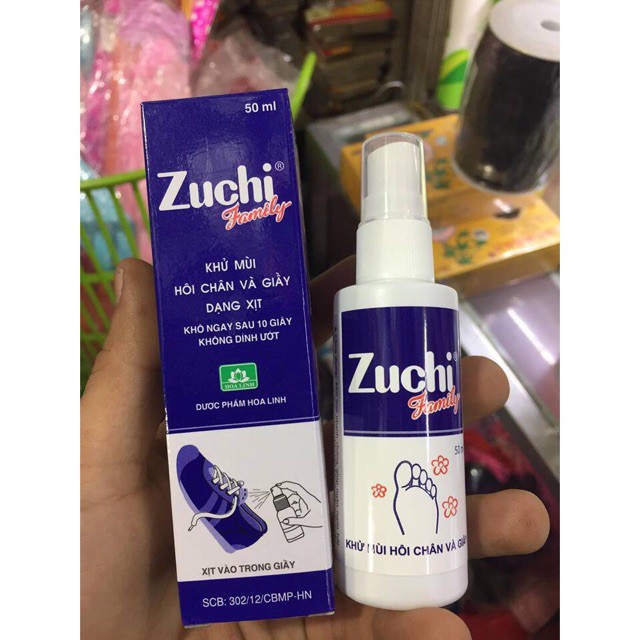 Zuchi Family Xịt Giày