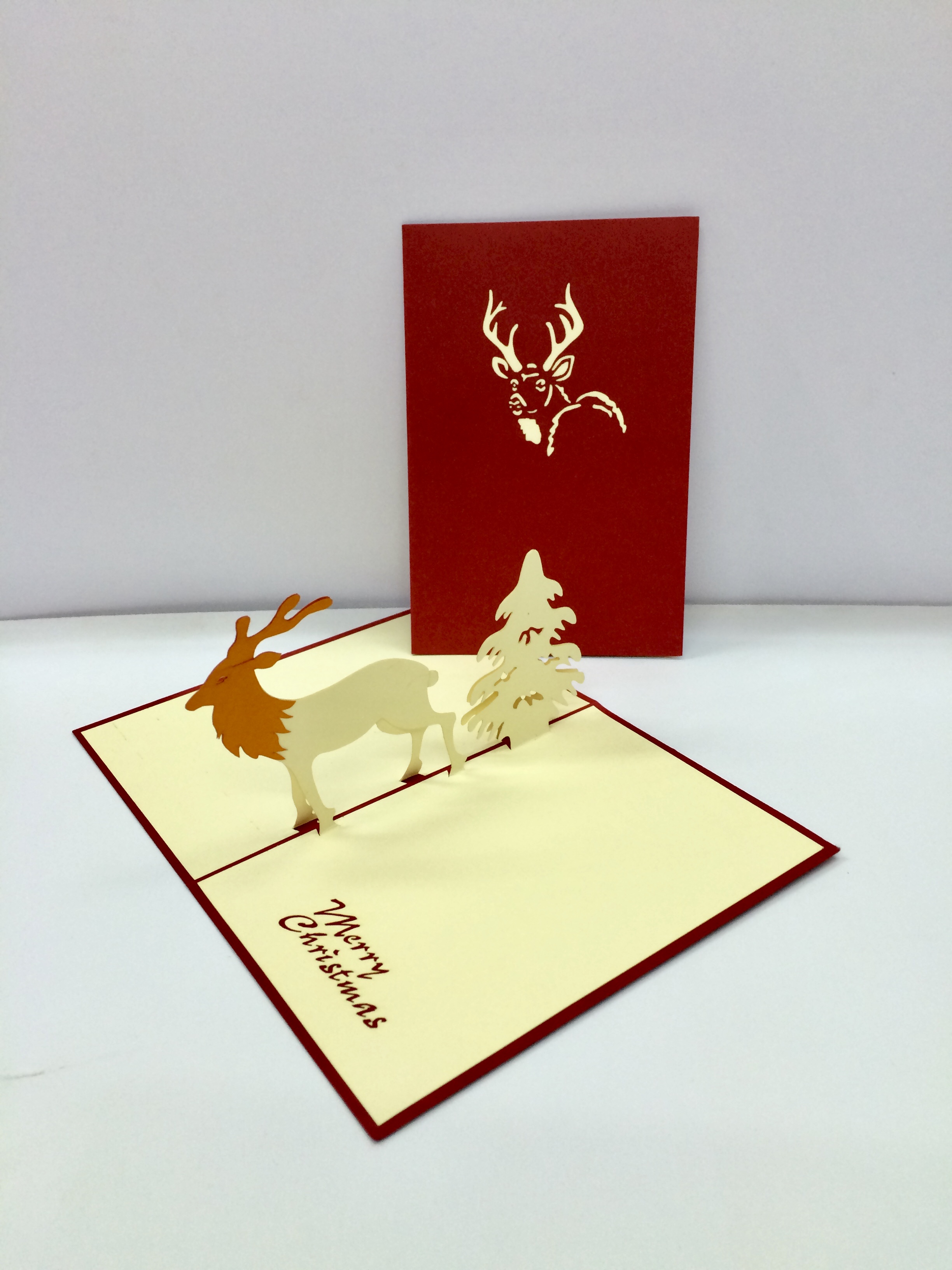 Tuần Lộc - Noel - Thiệp 3D