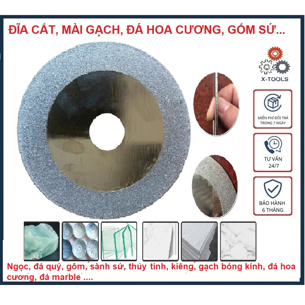Alloy 100mm ceramic granite glass tile cutting disc-Universal glass tile cutting blenders tool for drilling machine