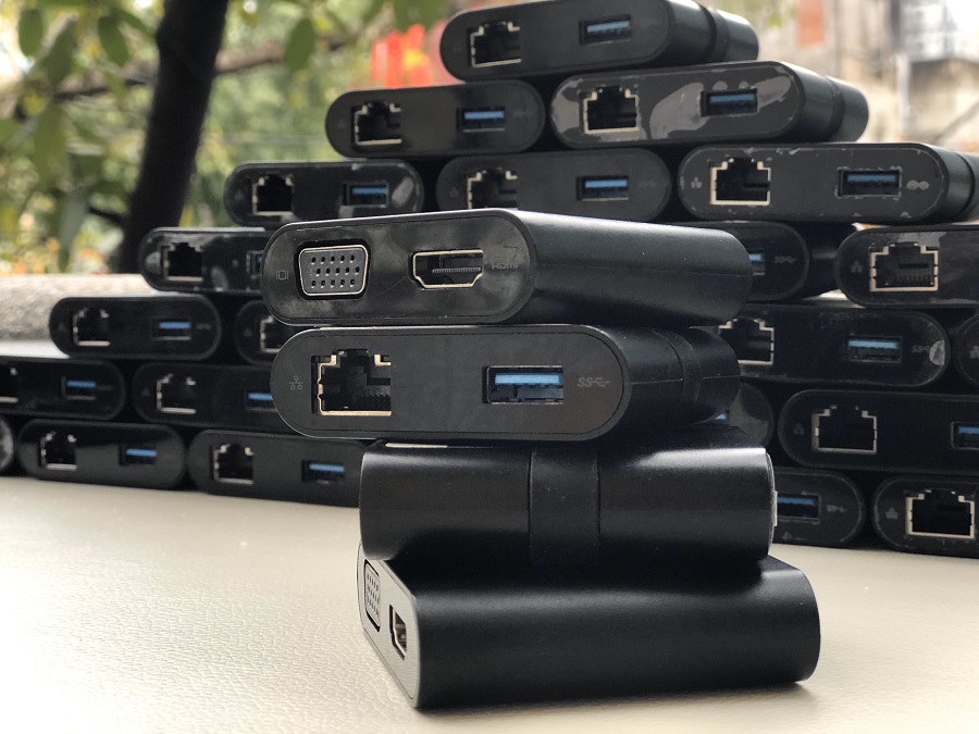 Bộ Chuyển Đổi Dell DA200 USB Type-C 1 Ra 4 Cao Cấp