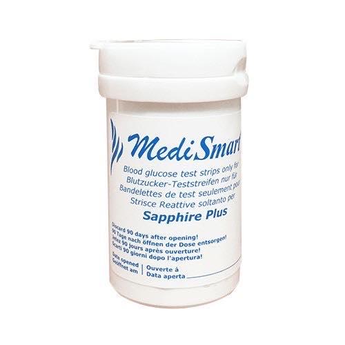Que thử đường huyết sapphire plus 25 que - Que thử sapphire plus