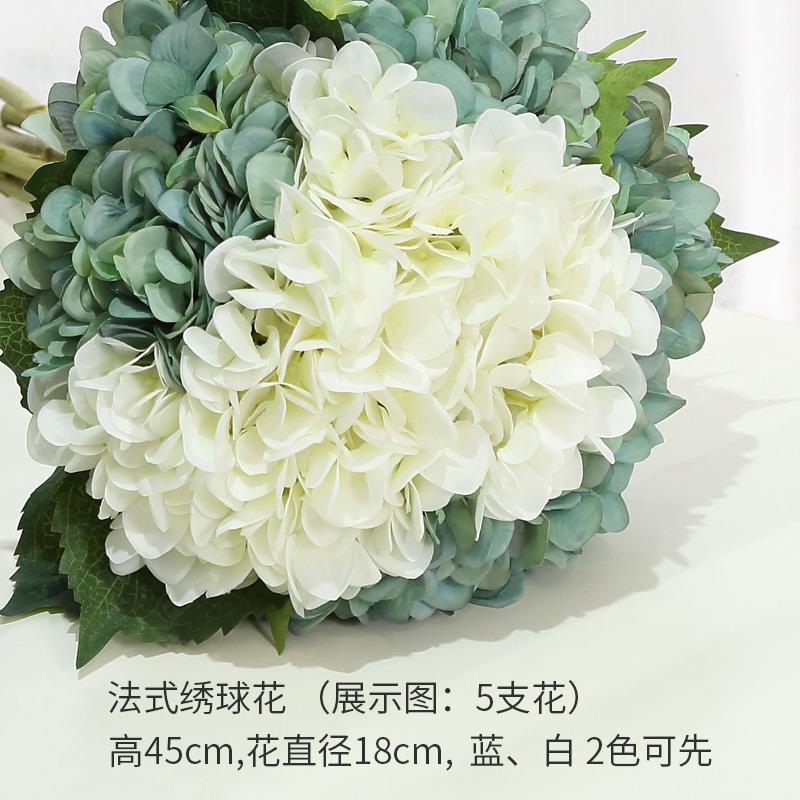 Hydrangea Mô Phỏng Hoa Giả Hoa Để Bàn Tủ Lạnh Trên Trang Trí Phòng Khách Hoa Hoa Nhựa Bàn Trà Hoa Nghệ Thuật Vật Trang Trí Hoa Giả