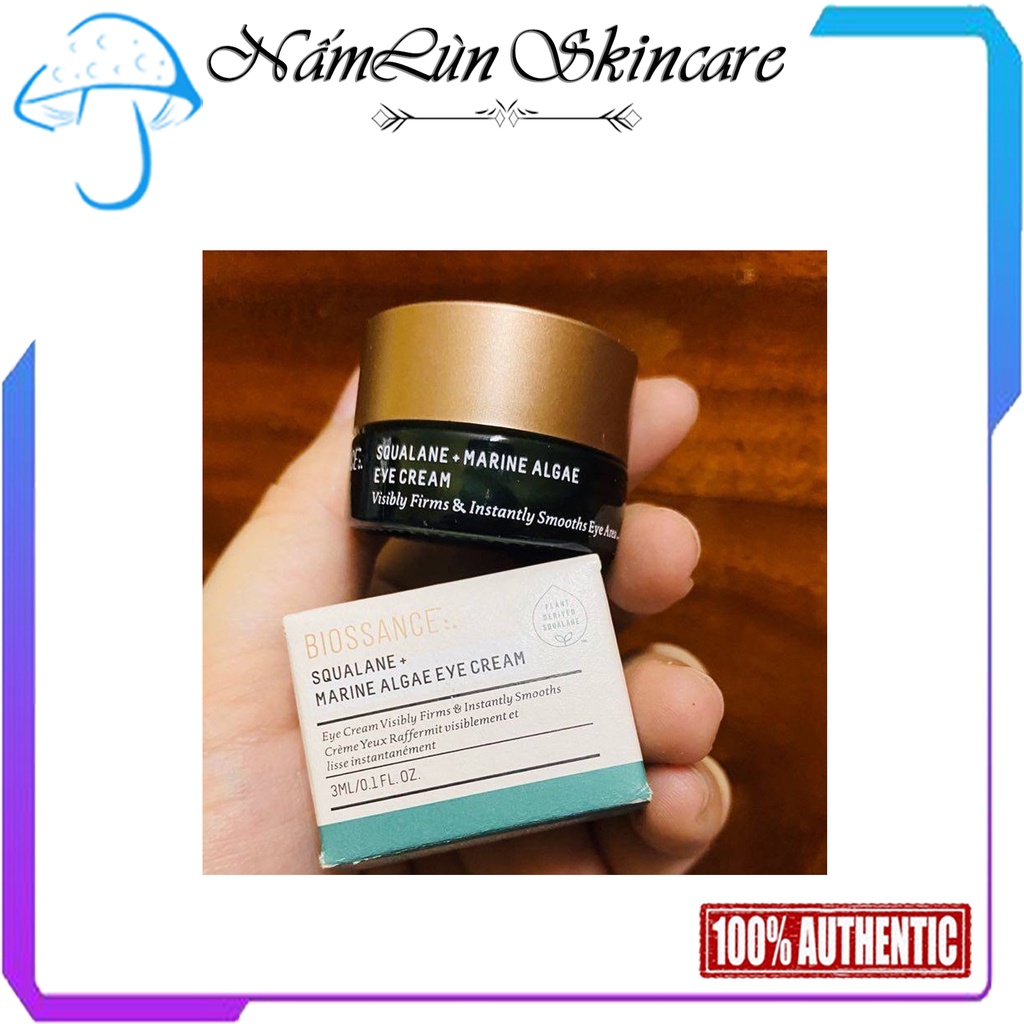 Kem Dưỡng Mắt Biossance Squalane + Marine Algae Eye Cream