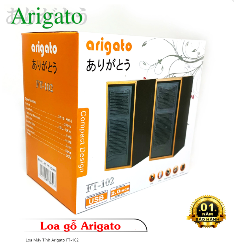 Loa Máy Tính Arigato FT-102