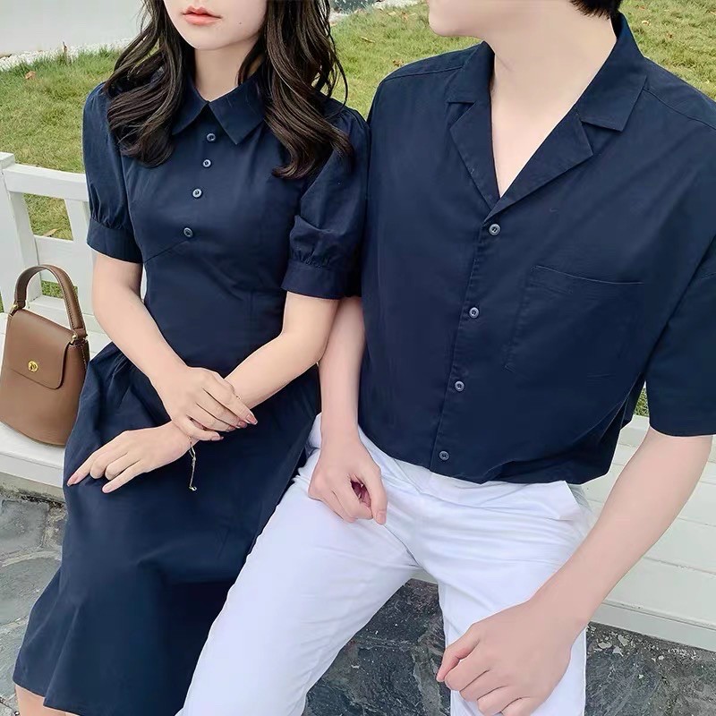 [HCM]ĐỒ ĐÔI- ÁO CẶP NAM NỮ- SET CẶP TÌNH NHÂN VẢI MỀM MỊN CHUẨN SHOP