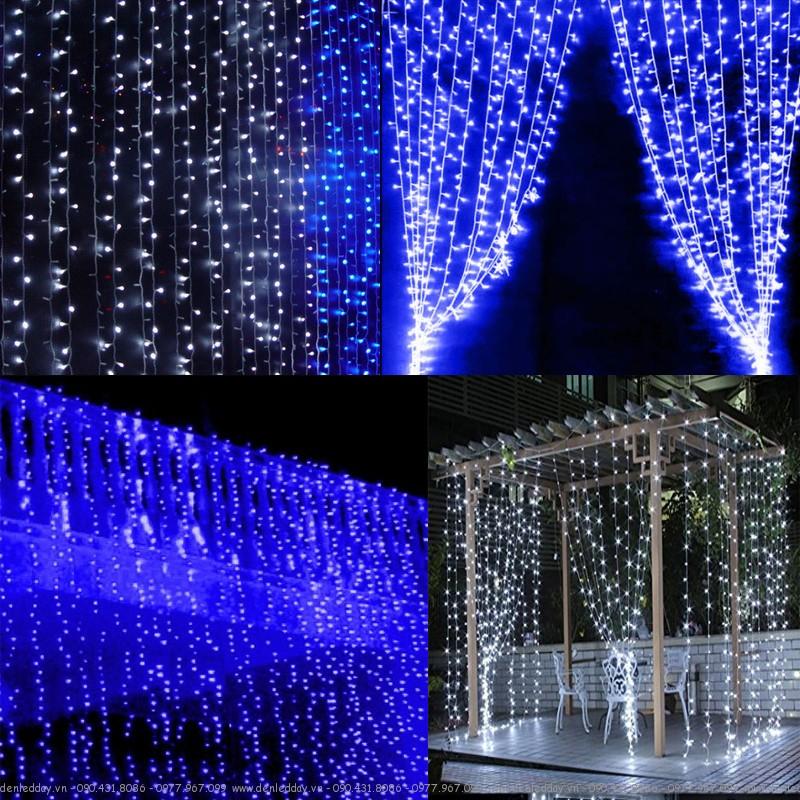 DÂY ĐÈN LED CHÓP KIỂU MÀN 3 MÉT X 3 MÉT - 10 SỢI