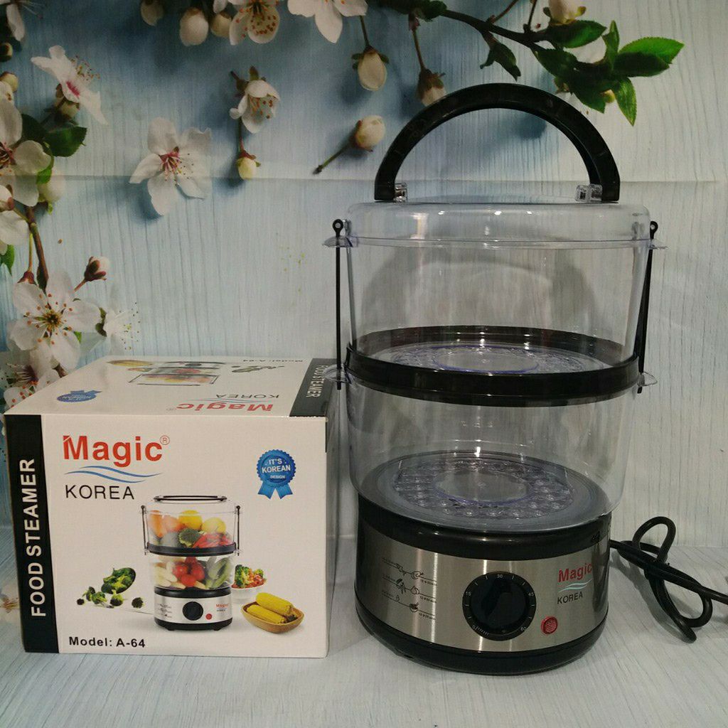 MÁY HẤP THỰC PHẨM MAGIC KOREA ( model : A - 64 )