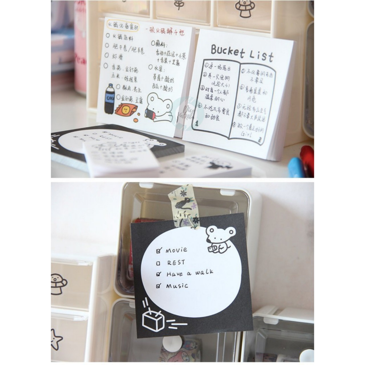 [HCM]GIẤY NOTE LITTLE MOUSE