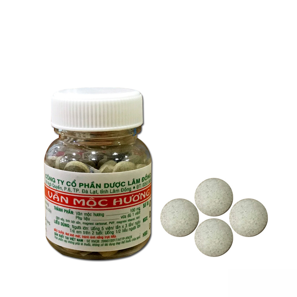 Combo 6 lọ Vân mộc hương lọ 80 viên