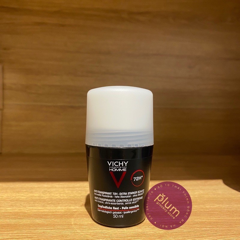 Lăn khử mùi Vichy Pháp dạng nước 50ml