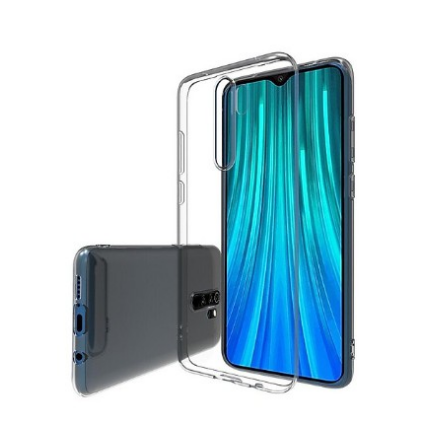 Ốp lưng Xiaomi Redmi Note 8 Pro Silicon TPU dẻo Trong Suốt