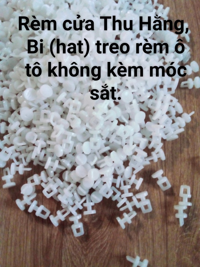 Hạt treo rèm ô tô không kèm móc sắt - nhiều số lượng khác nhau