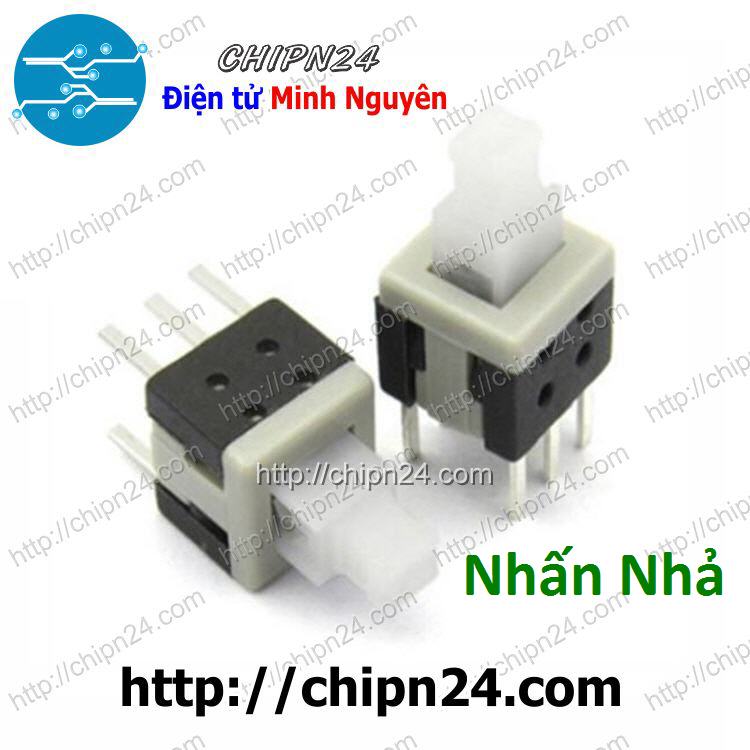 Nút nhấn 6 chân 5.8x5.8mm nhấn nhả