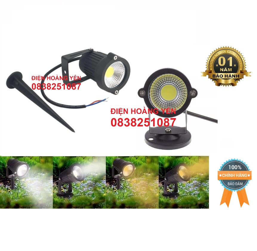 Đèn rọi cob led 5W ngoài trời