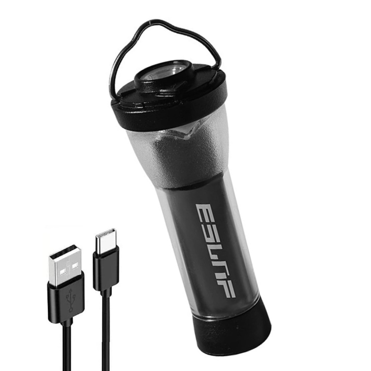 LED Flashlight Rechargeable Camping Flashlight and Light Battery Powered 3 Light Modes Work Light Lamp Survival Tools Camping Supplies judicious