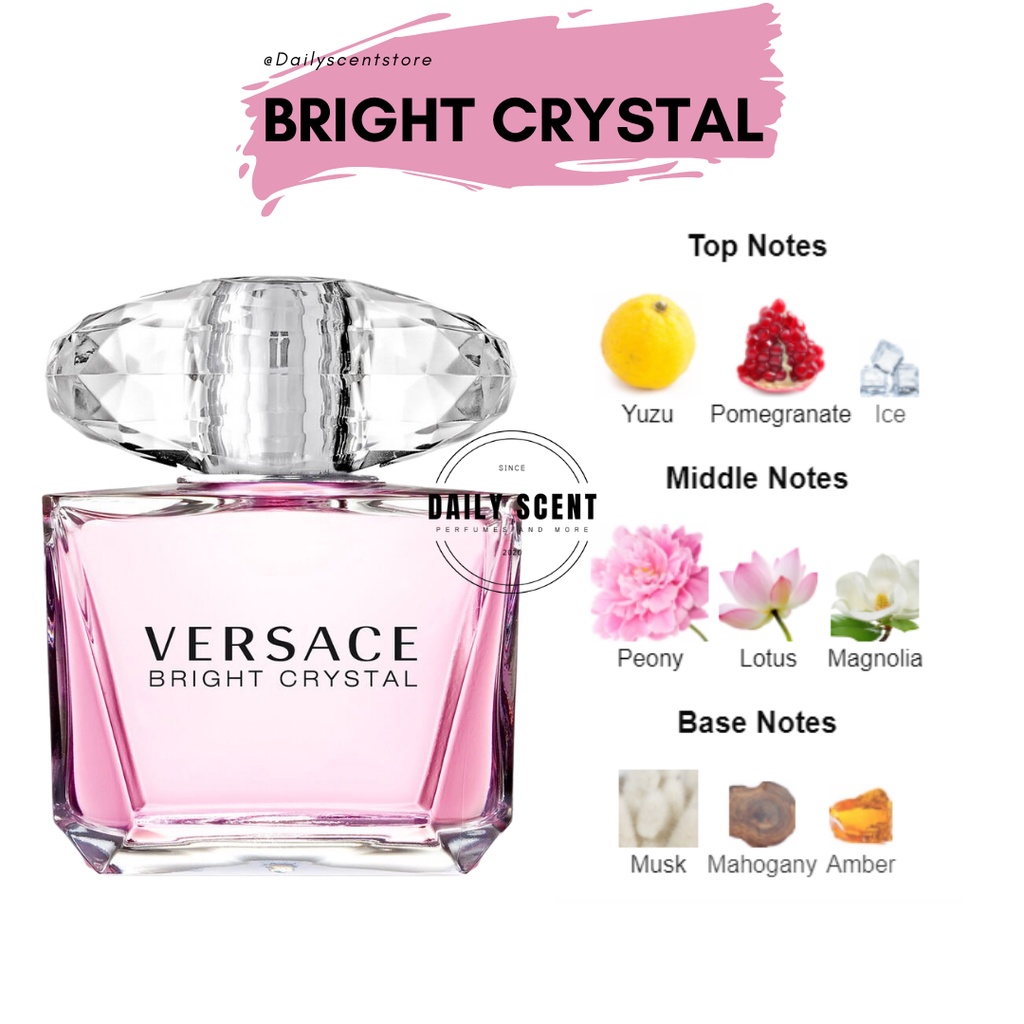 [Dailyscent] Nước hoa nữ Versace Bright Crystal Eau de Toilette