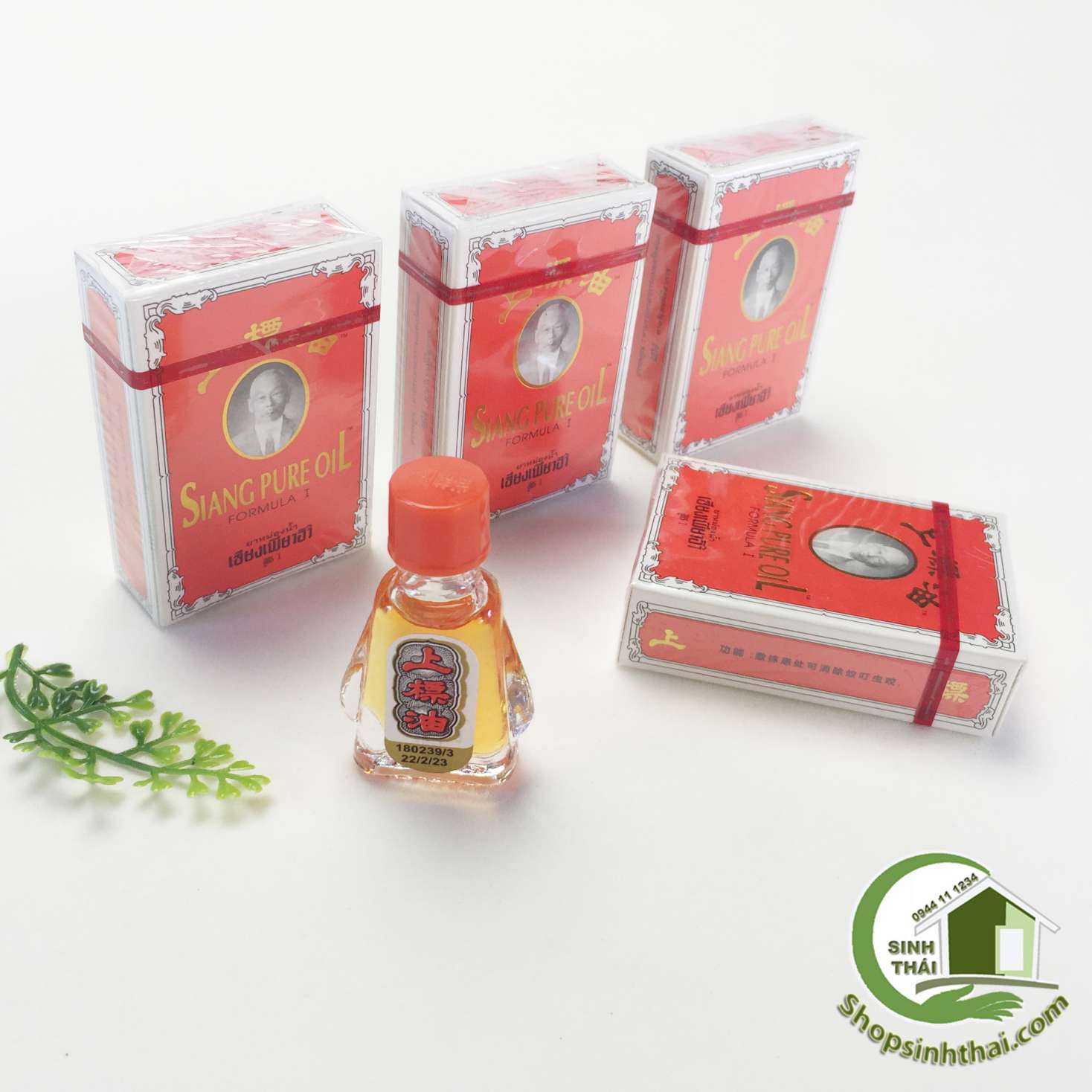 [HCM]Dầu Thái Lan Đỏ Siang Pure Oil Red