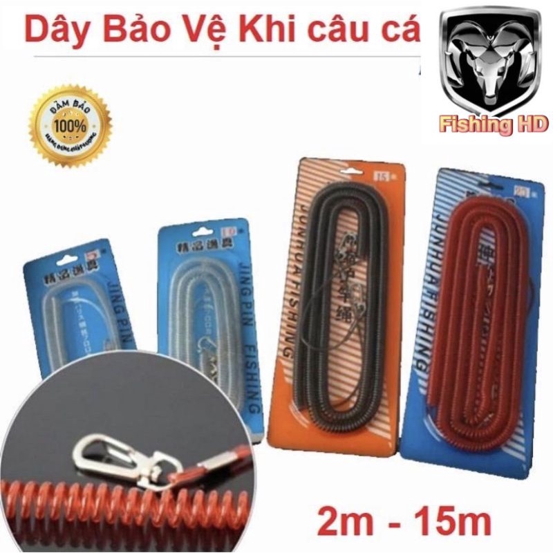 Dây bảo vệ cần câu cá 2m - 15m giá rẻ dây bảo vệ cần câu đài pk4 đồ câu fishing_hd