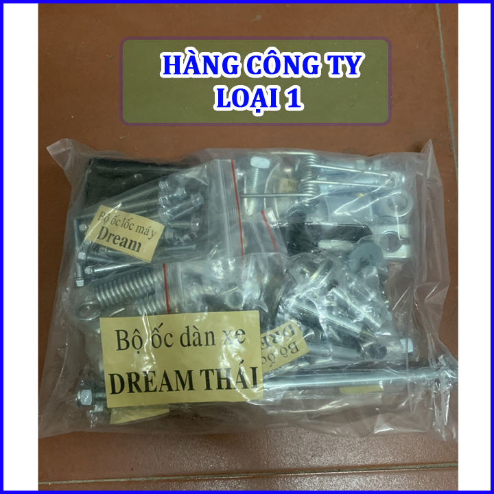 Bộ Ốc Xe Dream Thái Cao Cấp Chuẩn Loại 1