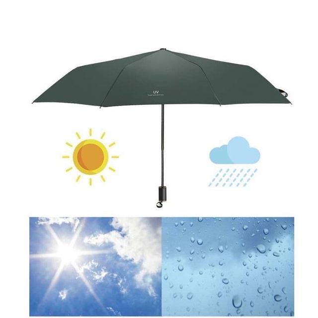 Ô Dù Xiaomi Ô dù che mưa che nắng chống tia UV 2 lớp, ô chống nắng bảo vệ cơ thể một cách toàn diện thiết kế mở tay thủ công