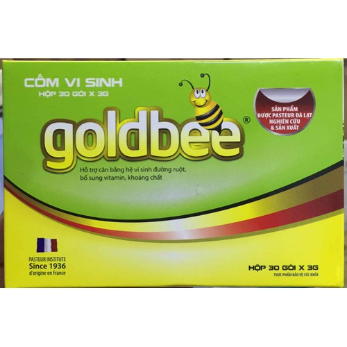 Cốm vi sinh Goldbee – Hỗ trợ bổ sung những vi lợi khuẩn và các khoáng chất có lợi cho cơ thể, giúp cân bằng hệ vi sinh đường ruột