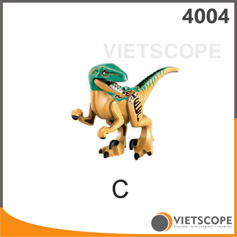 Lắp ráp khủng long Jurassic World - Non lego - L4004