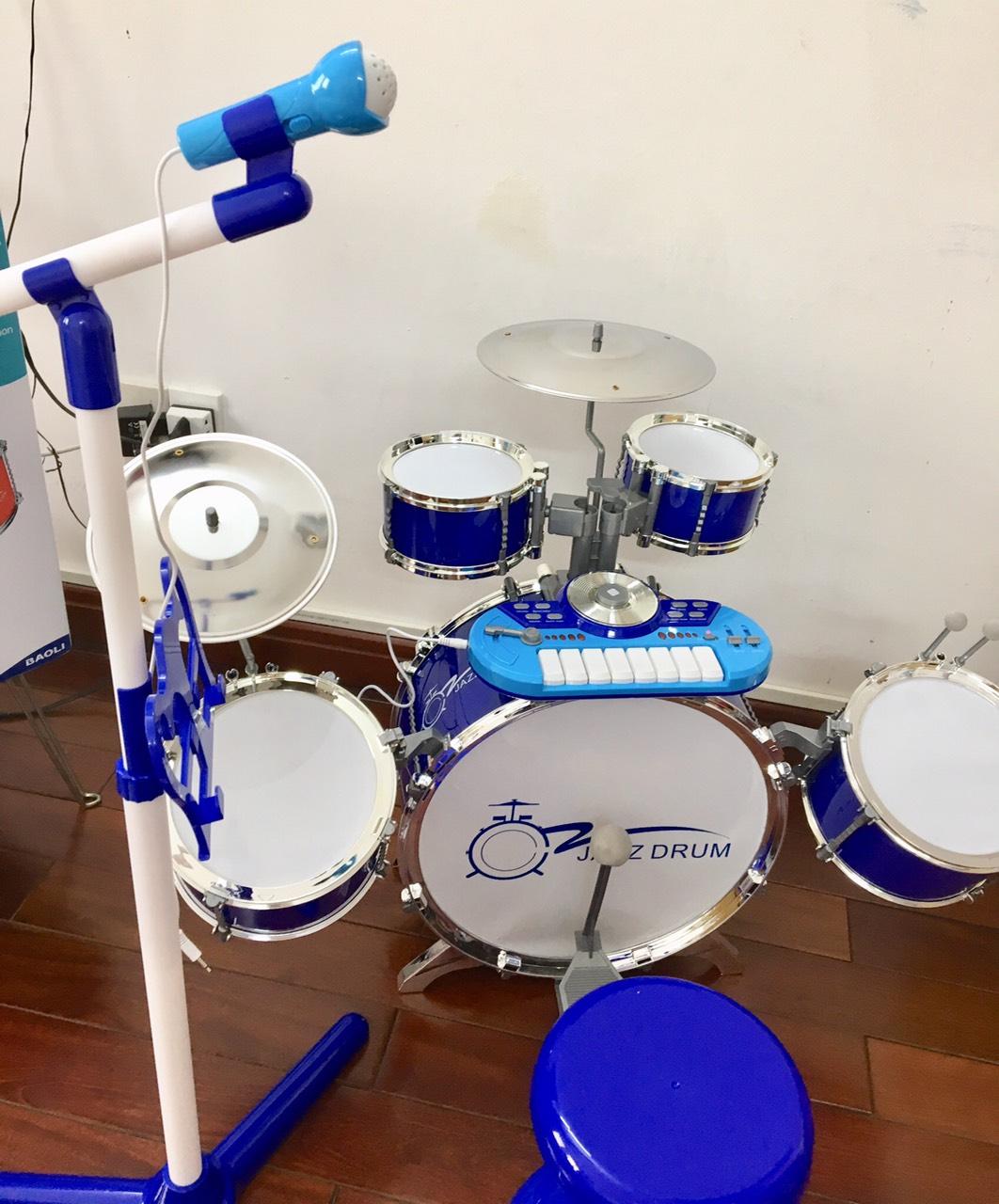 Bộ trống Jazz Drum 10 chi tiết cho Bé