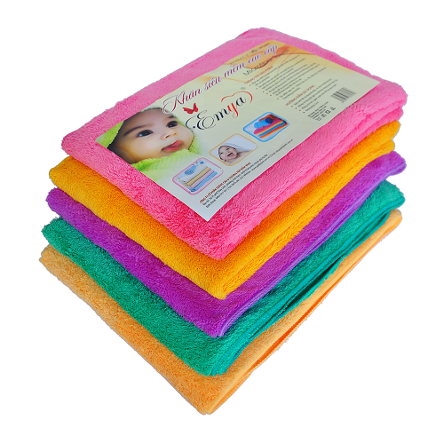 Khăn siêu mềm trẻ em cao cấp EMYA 30×30