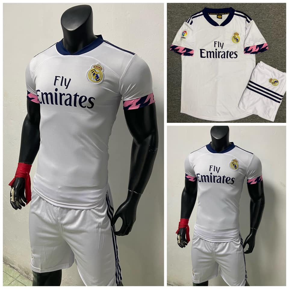 Áo Bóng Đá CLB Real Trắng (S-XXL) Mới Nhất 2020-2021 ( NEW Mùa giải 20/21)